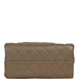 Chanel Small 25 Hobo Bag Dark Khaki Caviar Gold Hardware - Thumbnail View 6