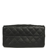 Chanel Small 25 Hobo Bag Black Caviar Gold Hardware - Thumbnail View 6