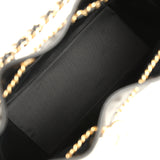 Chanel Small 25 Hobo Bag Black Caviar Gold Hardware - Thumbnail View 9