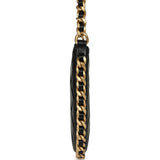 Chanel Small Chain Around Hobo Bag Black Shiny Lambskin Antique Gold Hardware - Thumbnail View 4