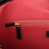 Chanel Small Cerf Shopping Bag Black Croc Embossed Calfskin Gold Hardware - Thumbnail View 9
