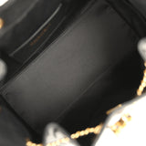 Chanel Small 25 Hobo Bag Black Caviar Gold Hardware - Thumbnail View 8