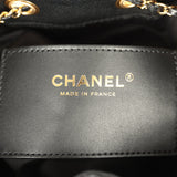 Chanel Small 25 Hobo Bag Black Caviar Gold Hardware - Thumbnail View 9