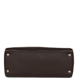 Chanel Small Shopping Tote Dark Brown Grained Calfskin Gold Hardware - Thumbnail View 7