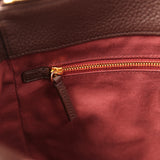 Chanel Small Shopping Tote Dark Brown Grained Calfskin Gold Hardware - Thumbnail View 11