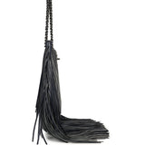 Chanel Paris-Dallas "Into the Fringe" Hobo Bag Navy Blue Distressed Calfskin Aged Ruthenium Hardware - Thumbnail View 3