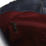 Chanel Paris-Dallas "Into the Fringe" Hobo Bag Navy Blue Distressed Calfskin Aged Ruthenium Hardware - Thumbnail View 9