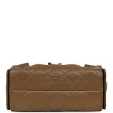 Chanel Mini 25 Hobo Bag Brown Caviar Gold Hardware - Thumbnail View 6