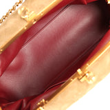 Chanel Large Clutch with Chain Dark Beige Suede Gold Hardware - Thumbnail View 9