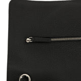 Chanel Maxi "Souplissimo" Large Flap Bag Black Caviar Silver Hardware - Thumbnail View 7