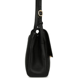 Chanel Trapezoid Small Flap Bag Black Grained Calfskin Gold Hardware - Thumbnail View 3