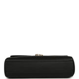 Chanel Trapezoid Small Flap Bag Black Grained Calfskin Gold Hardware - Thumbnail View 6