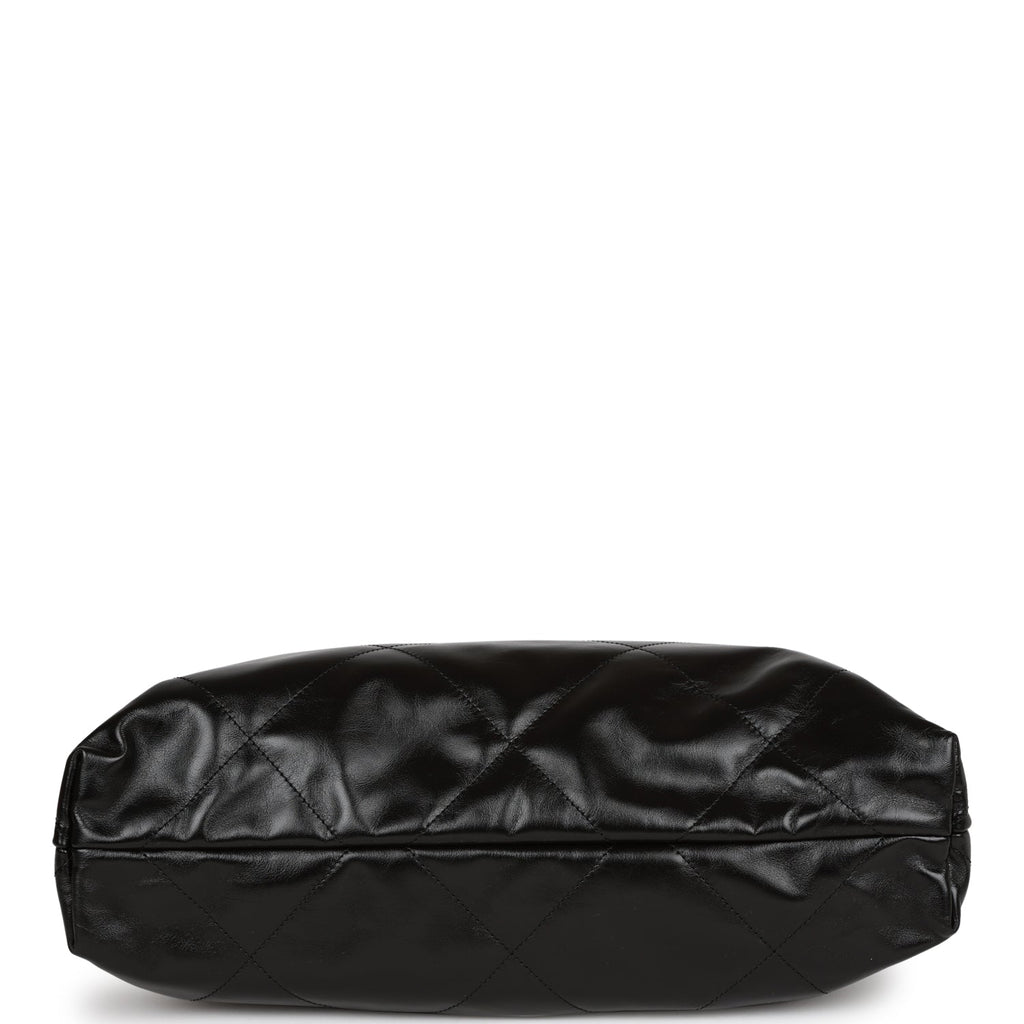 Chanel Mini 22 Bag White Calfskin Gold Hardware – Madison Avenue Couture