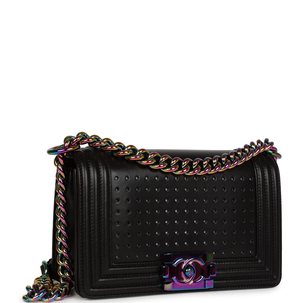 Chanel Black LED Light Up Boy Bag 2.0 Flap Handbag PSLZZXZDU