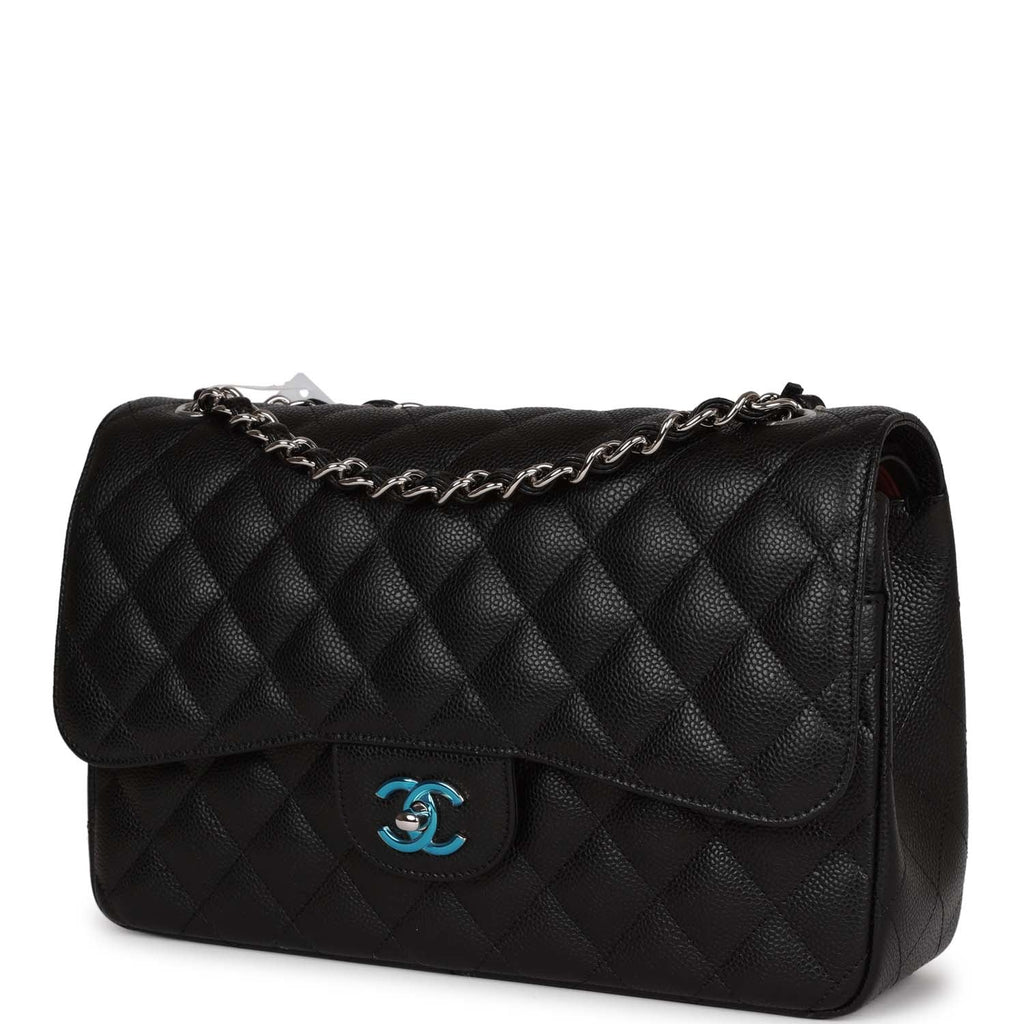 Black chanel caviar bag Clearance
