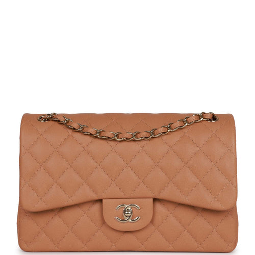 Chanel Mini Rectangular Flap Bag Beige Metallic Ombre Calfskin Aged Go –  Madison Avenue Couture