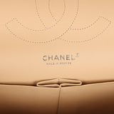 Chanel Jumbo Classic Double Flap Bag Beige Caviar Gold Hardware