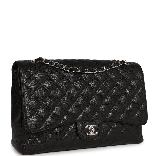 Chanel Maxi Classic Double Flap Bag - Black Shoulder Bags, Handbags -  CHA948524