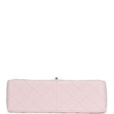 Chanel Jumbo Classic Double Flap Light Pink Lambskin Silver Hardware