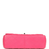 Pre-owned Chanel Jumbo Classic Double Flap Pink Lambskin Silver Hardware