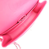 Pre-owned Chanel Jumbo Classic Double Flap Pink Lambskin Silver Hardware