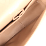 Pre-owned Chanel Jumbo Classic Double Flap Bag Dark Beige Caviar Silver Hardware