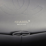 Chanel Jumbo Classic Double Flap Bag Purple Lambskin Silver Hardware