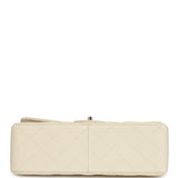Chanel Jumbo Classic Double Flap Bag Cream Caviar Gold Hardware
