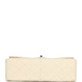 Chanel Jumbo Classic Double Flap Bag Cream Caviar Gold Hardware - Thumbnail View 6