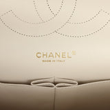 Chanel Jumbo Classic Double Flap Bag Cream Caviar Gold Hardware - Thumbnail View 8