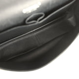 Pre-owned Chanel Jumbo Classic Double Flap Bag Black Patent Silver Hardware - Thumbnail View 10