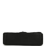 Chanel Maxi Classic Double Flap Bag Black Caviar Silver Hardware - Thumbnail View 6
