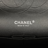Pre-owned Chanel Jumbo Classic Chevron Double Flap Bag So Black Lambskin Black Hardware - Thumbnail View 9