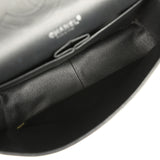 Pre-owned Chanel Jumbo Classic Chevron Double Flap Bag So Black Lambskin Black Hardware - Thumbnail View 10