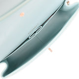 Chanel Jumbo Classic Double Flap Light Blue Caviar Light Gold Hardware - Thumbnail View 10