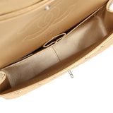 Chanel Jumbo Classic Double Flap Bag Gold Metallic Lambskin Ruthenium Hardware - Thumbnail View 10