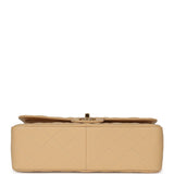 Chanel Jumbo Classic Double Flap Bag Beige Caviar Gold Hardware - Thumbnail View 6