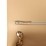 Chanel Jumbo Classic Double Flap Bag Beige Caviar Gold Hardware - Thumbnail View 8
