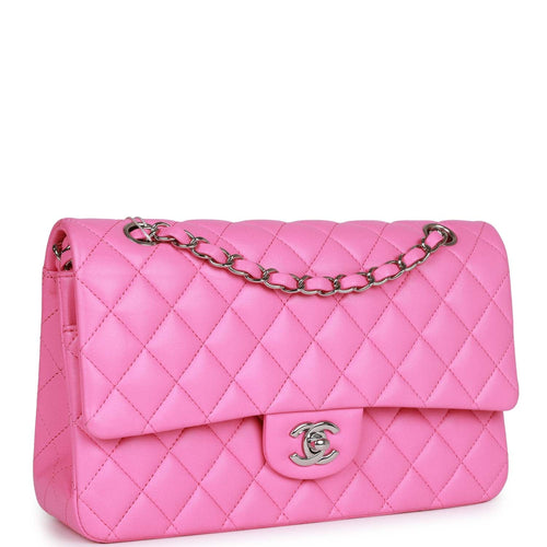 Chanel Small Classic Pink Bag – Iconics Preloved Luxury