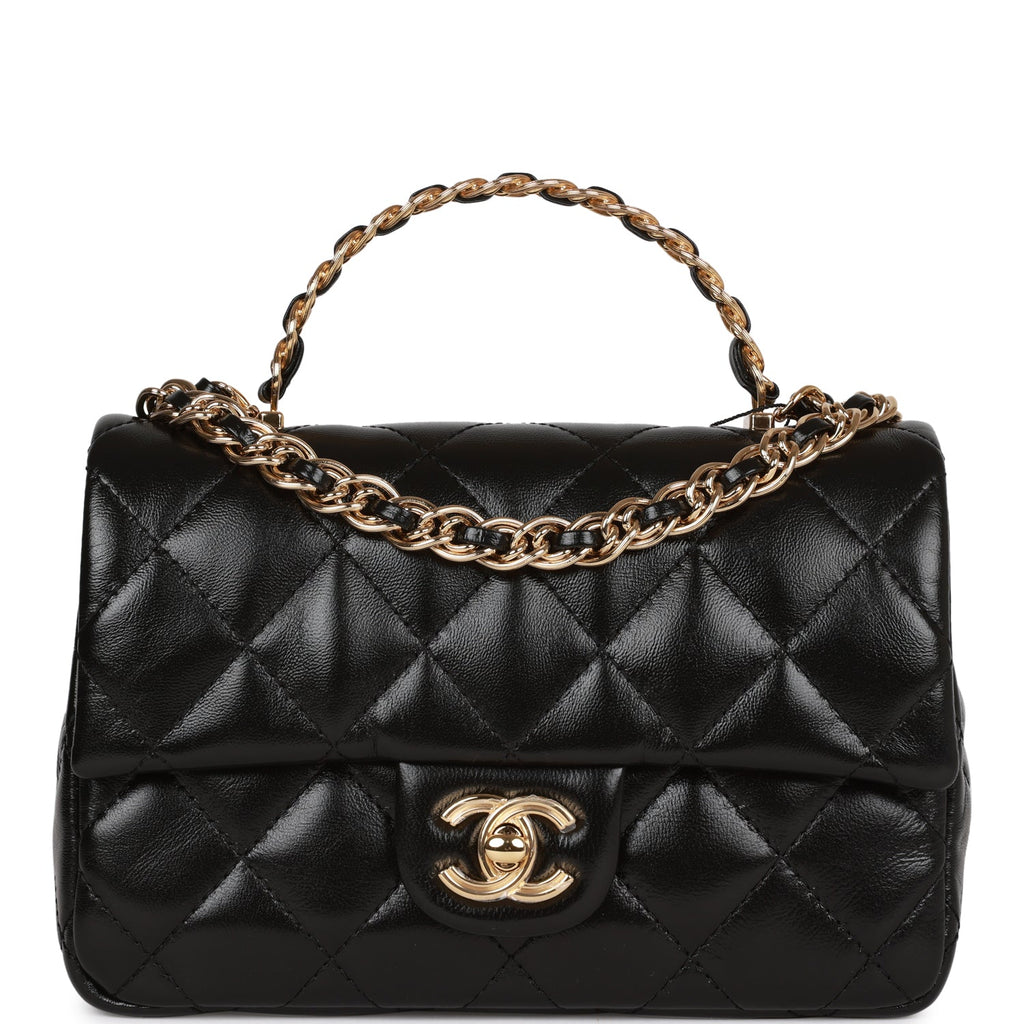 Chanel handle small flap bag Clearance