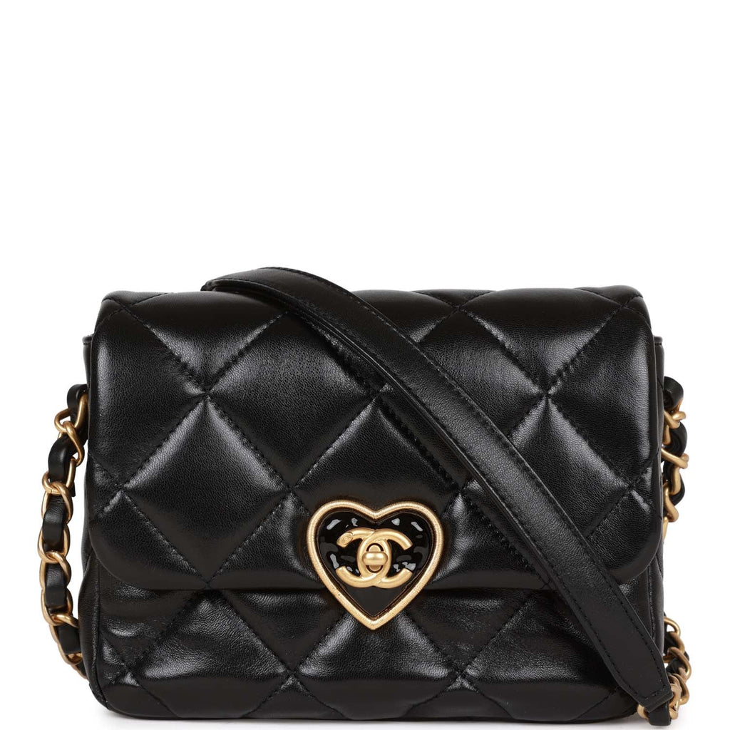 Chanel black heart bag Clearance
