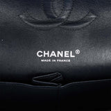 Pre-owned Chanel Medium Classic Double Flap Bag White and