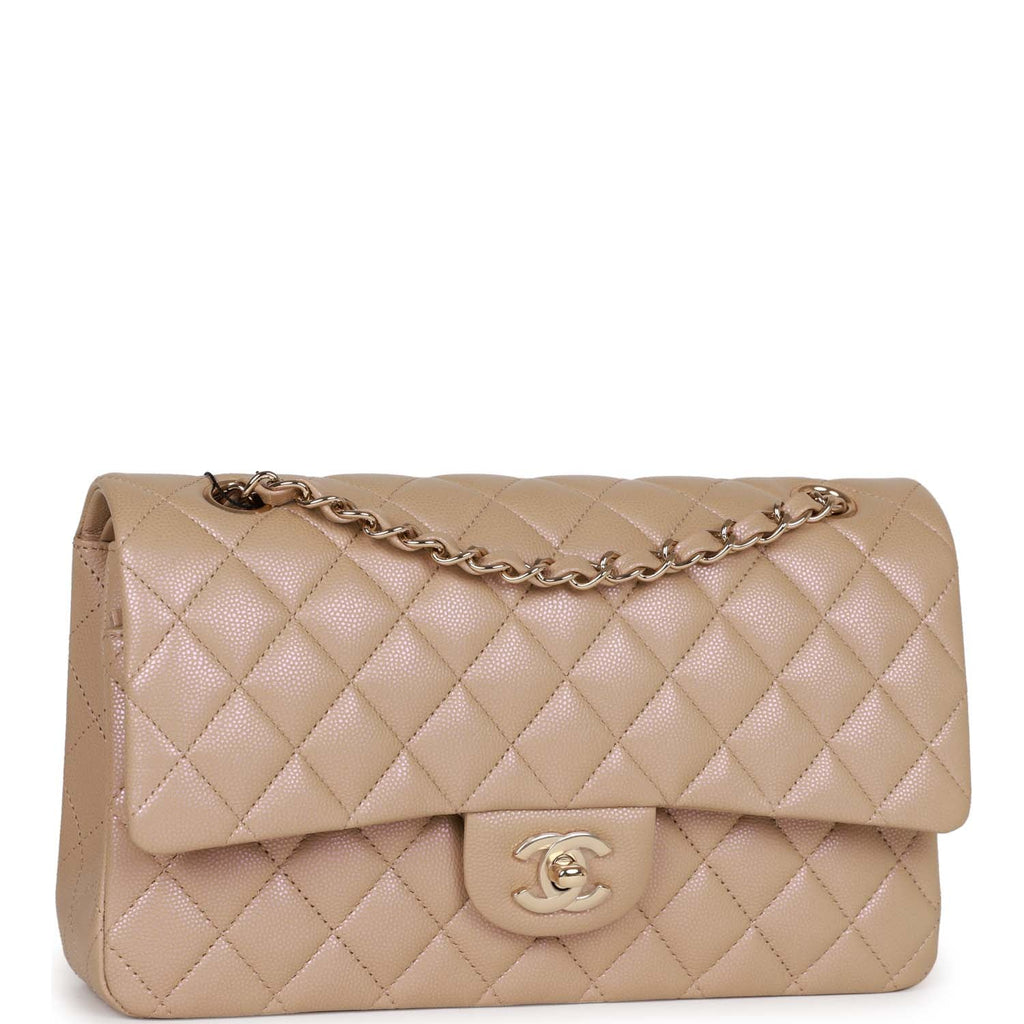Chanel Beige 'Classic Timeless' Flap Bag
