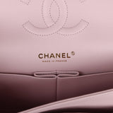 Chanel Medium Classic Double Flap Light Pink Caviar Light Gold Hardware