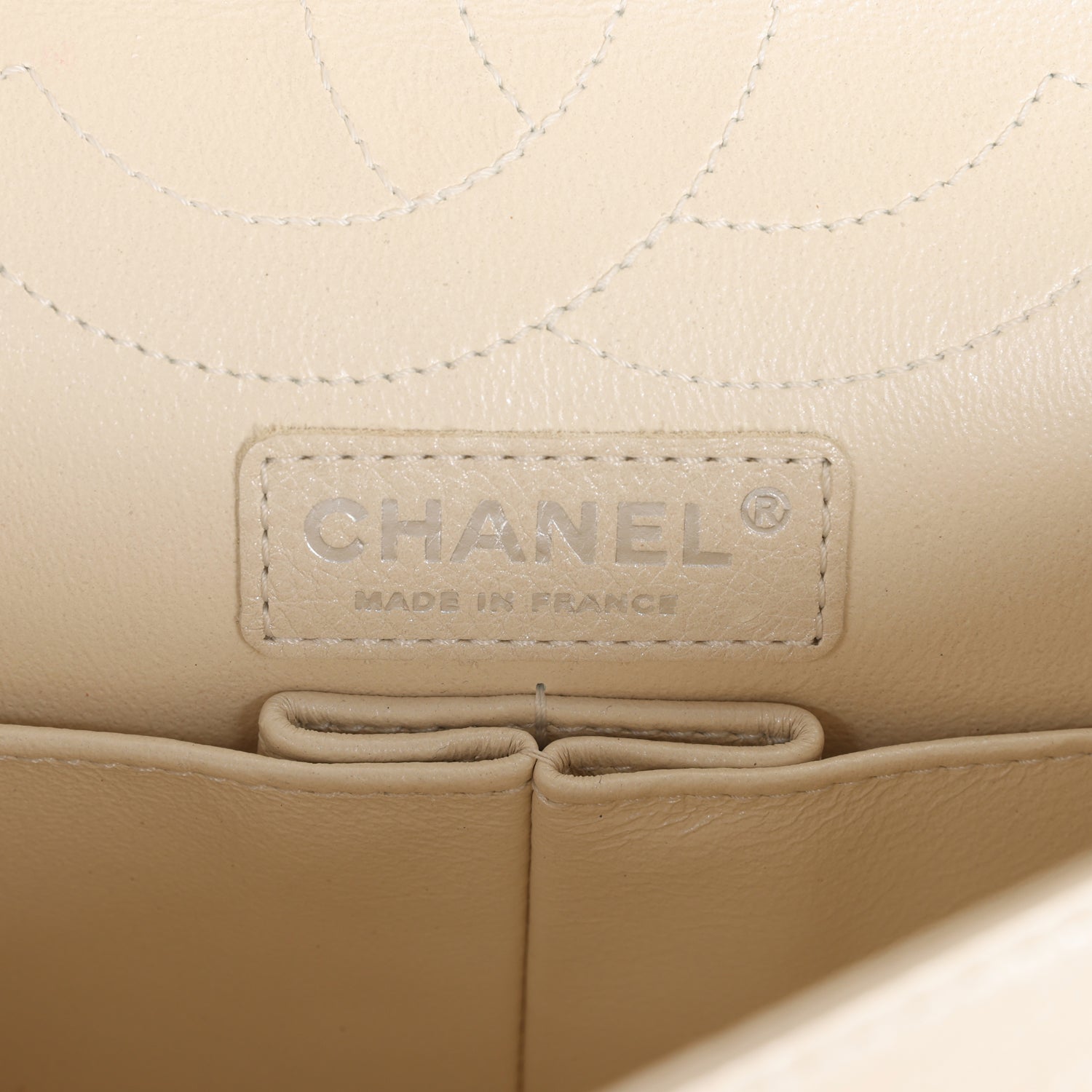 Chanel Reissue 225 2.55 Lucky Charms Double Flap Bag Ivory Aged Calfsk ...