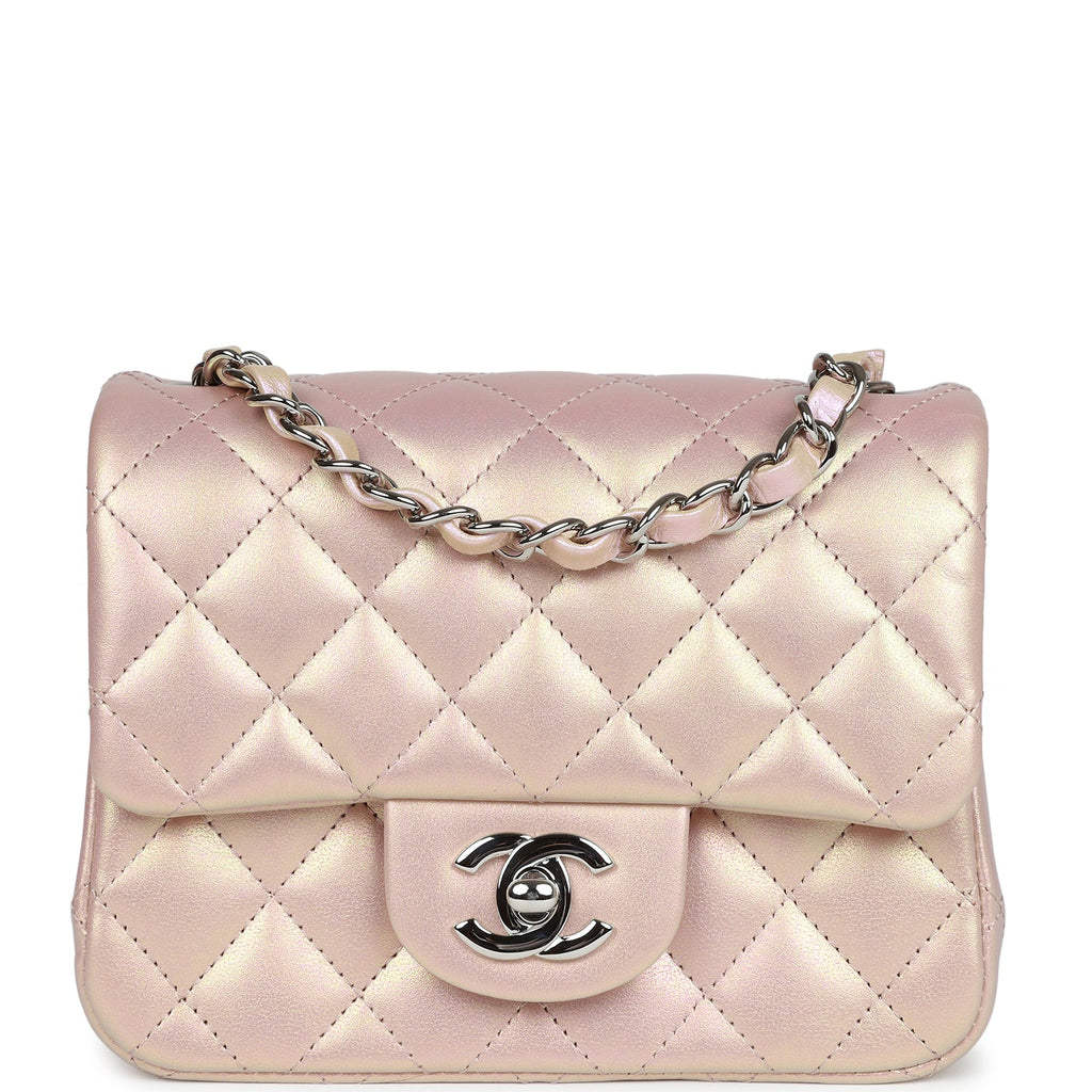 Pink iridescent chanel bag Clearance
