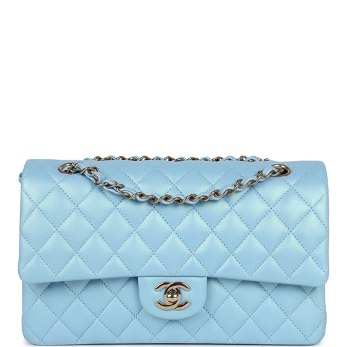 Blue chanel tote shop
