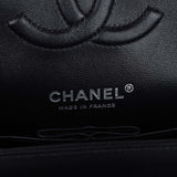 Chanel Medium Classic Double Flap Bag SO Black Lambskin Black Hardware