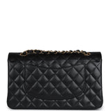 Chanel Medium Classic Double Flap Black Caviar Gold Hardware