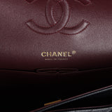 Chanel Medium Classic Double Flap Black Caviar Gold Hardware